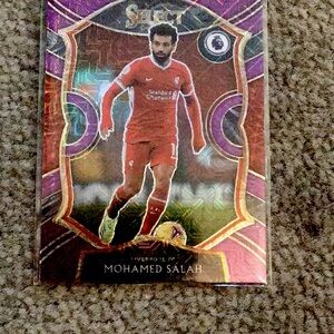 Mohamed salah soccer card